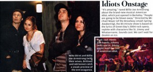 American Idiot Musical Green Day Rolling Stone